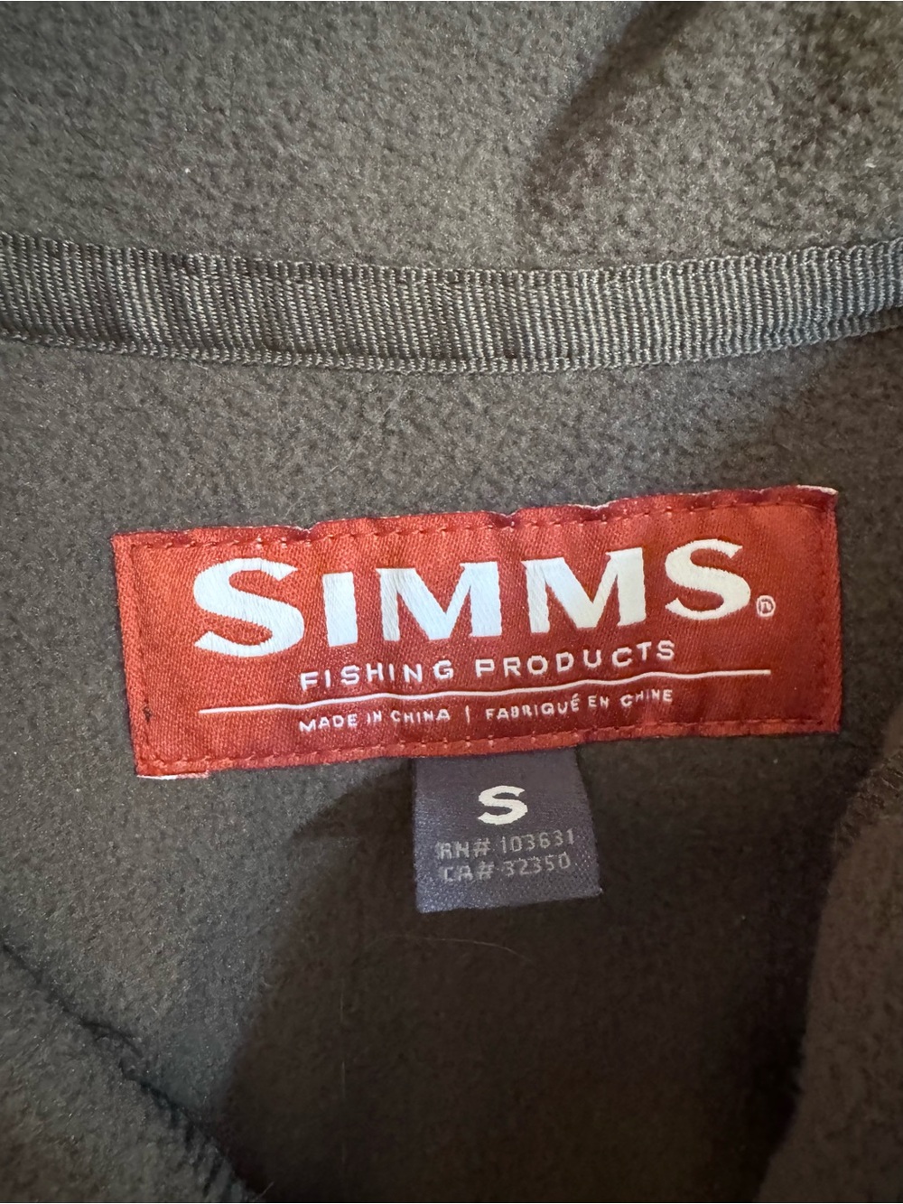 Simms jacket - Picture 2 of 2